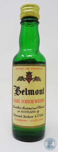 Miniature mignon scotch whisky - miniature/mignon,