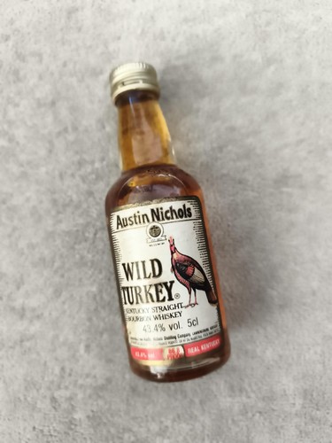 Miniatura whisky wild turkey - miniatura,